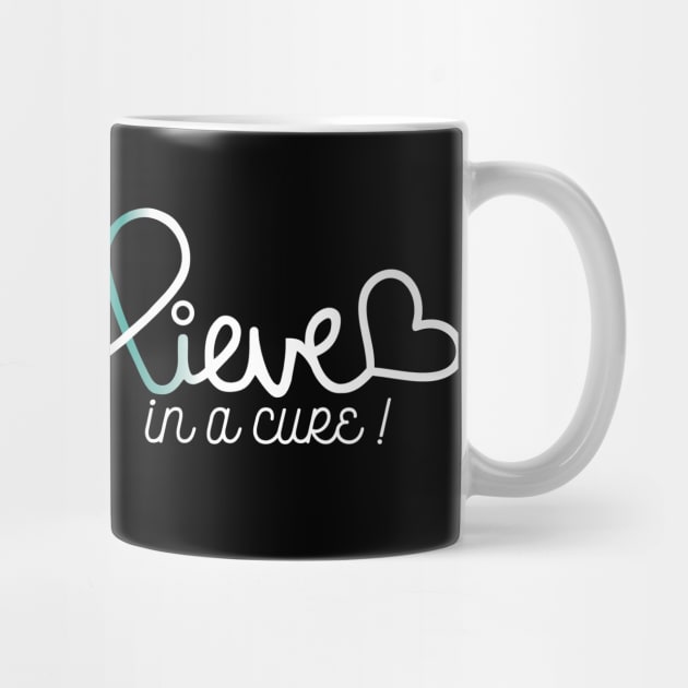 Believe- Cervical Cancer Gifts Cervical Cancer Awareness by AwarenessClub